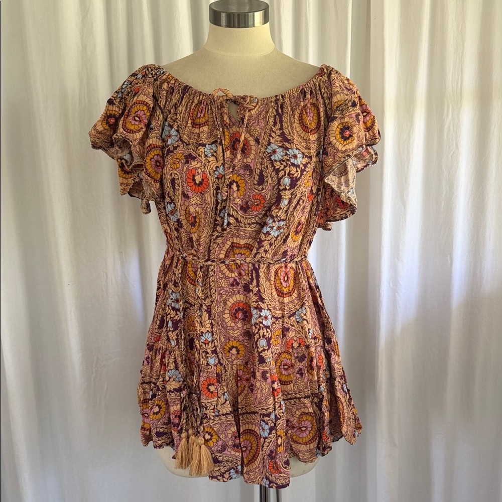 Rachel Zoe Floral Bohemian Women's dress sz small